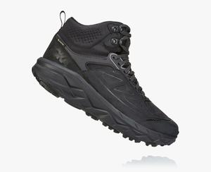 Hoka One One Men's Challenger Mid GORE-TEX Hiking Boots Black Canada Sale [WPDIK-7893]